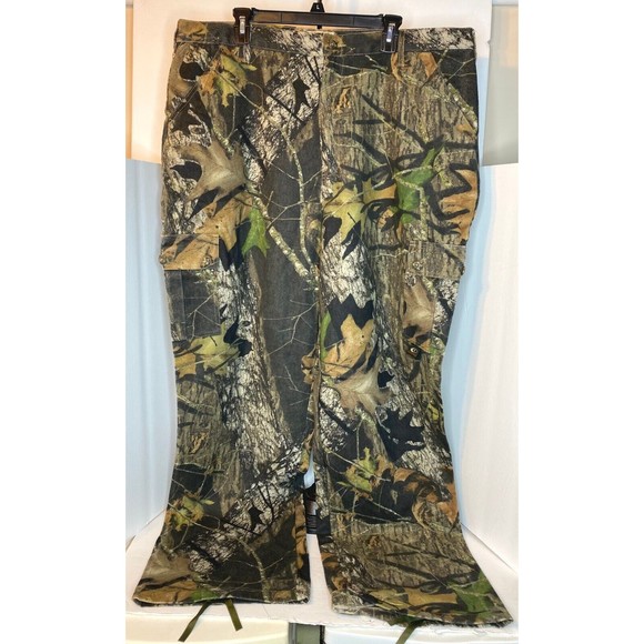 Vintage Field Staff Mossy Oak Camo Green Work Chemise de campagne de chasse en coton pour hommes XL - France